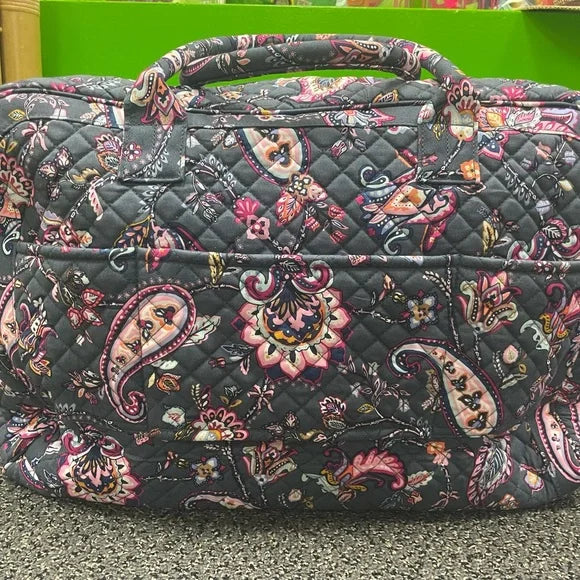 Iconic Weekender Travel Bag (Backside) Felicity Print - Vera Bradley