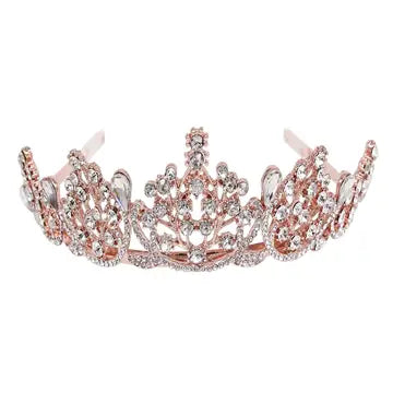 Bloom in the Pot Rhinestone Tiara