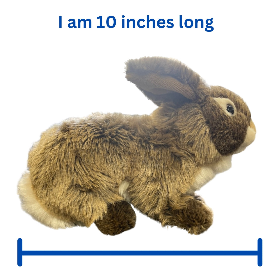 Stuffed Animal Plushie Brigid the Brown Rabbit