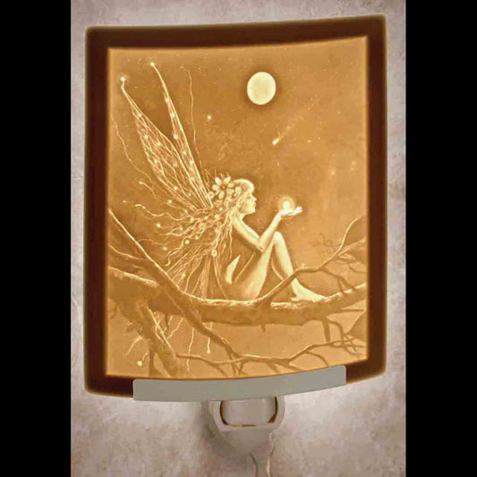 Catch A Falling Star (fairy)  Lithophane Night Light