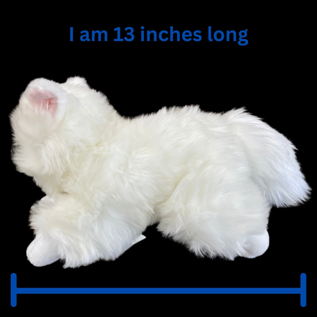 Stuffed Animal Plushie Puff the Persian Cat