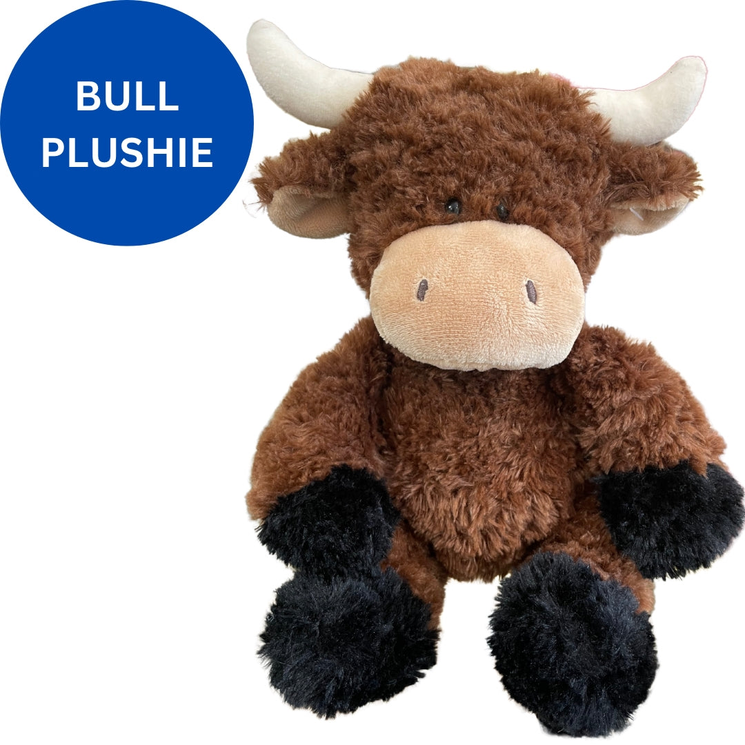 Stuffed Animal Plushie - Bull