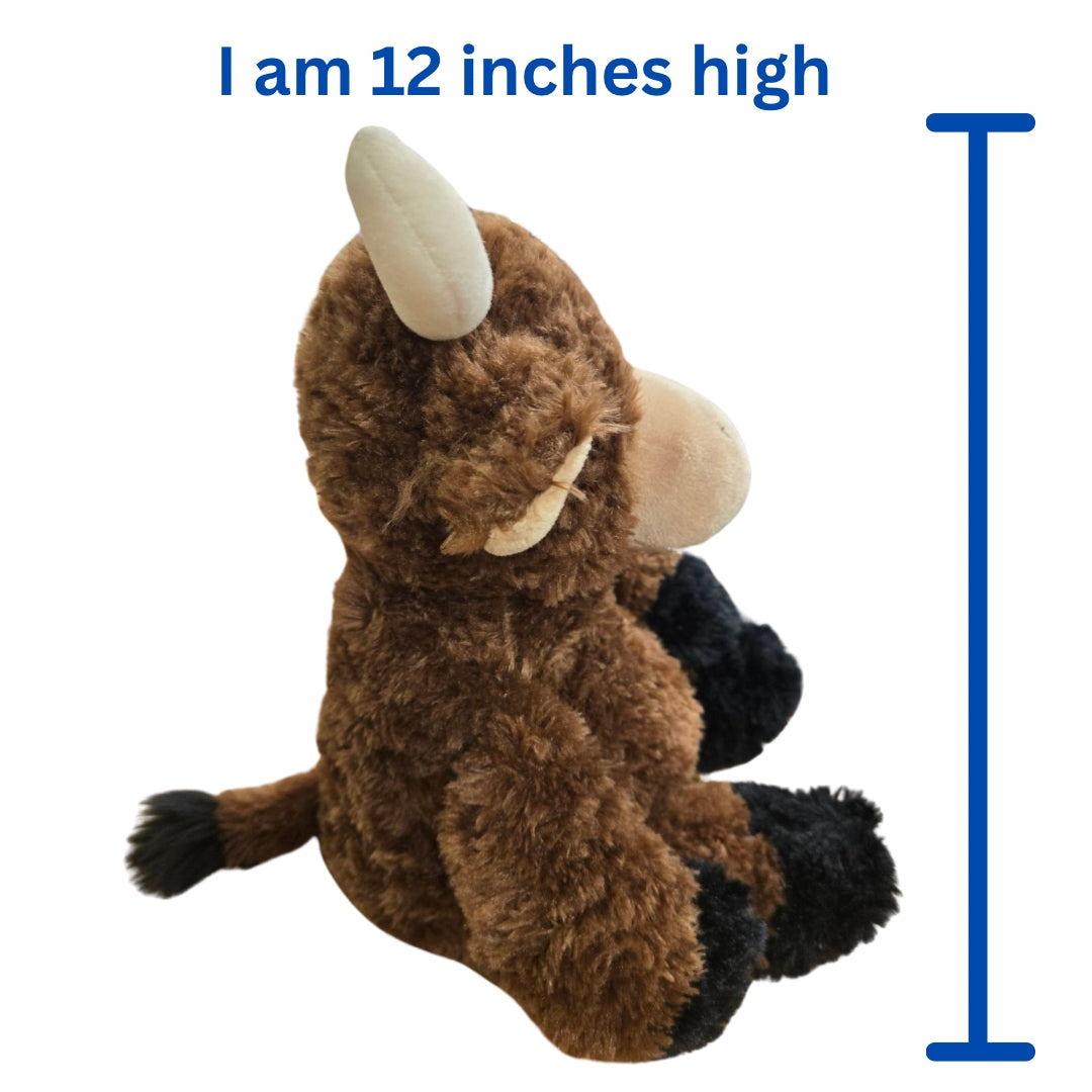 Stuffed Animal Plushie - Bull